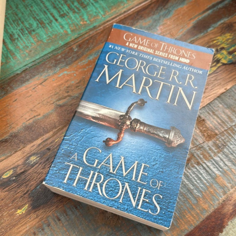 A Game of Thrones, A Clash of Kings, A Storm of Swords, A Feast of Crows