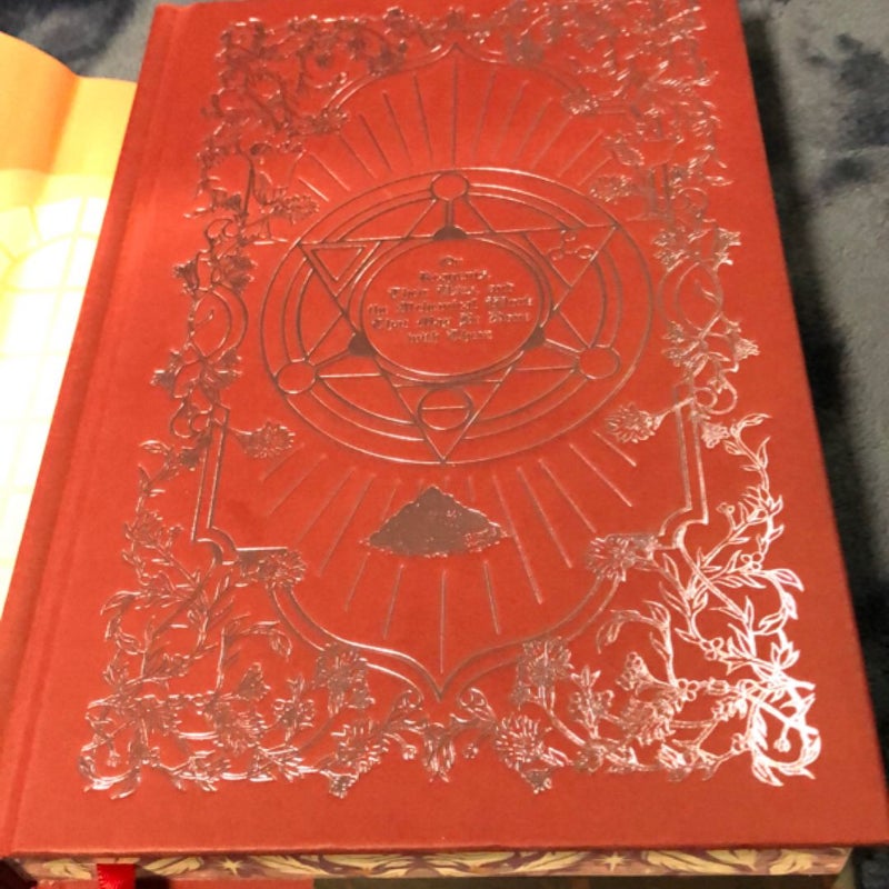 A Sorceress Comes to Call SIGNED NEW Owlcrate Sprayed Edges 