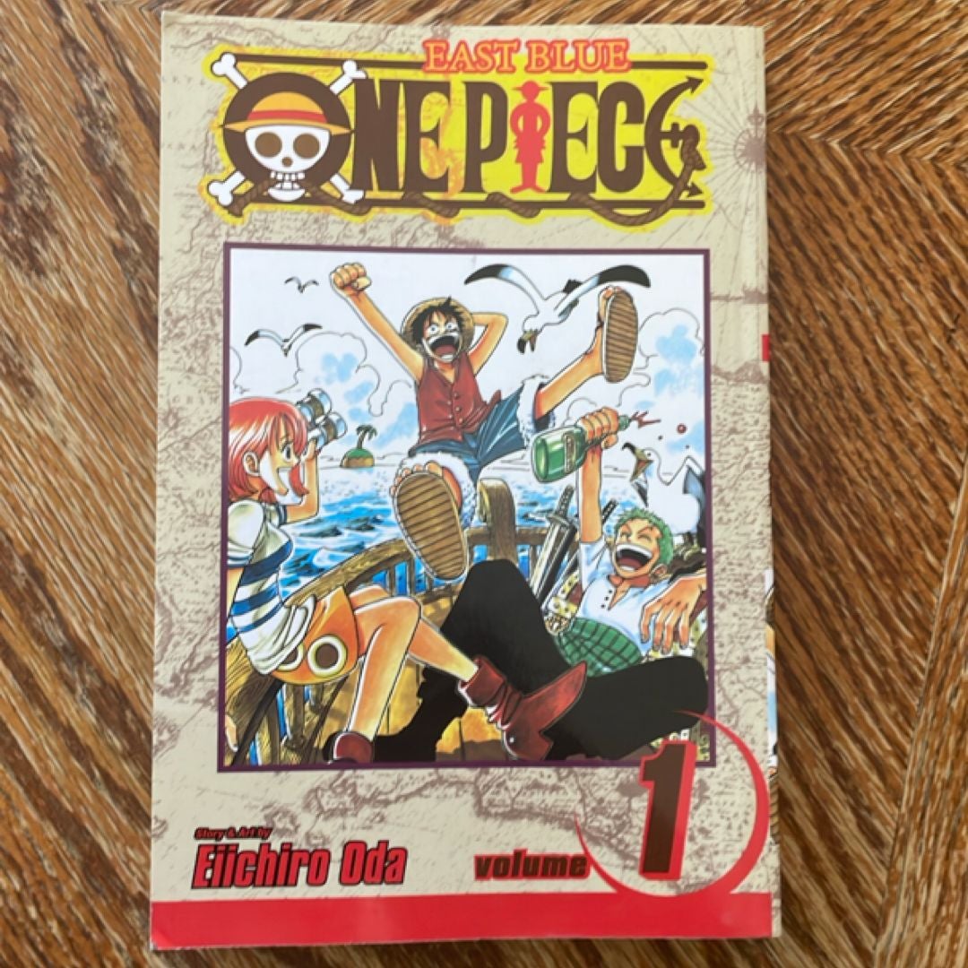ONE PIECE 巻1 Amazon.com: One Piece, Vol. 1: Romance Dawn: 9781569319017