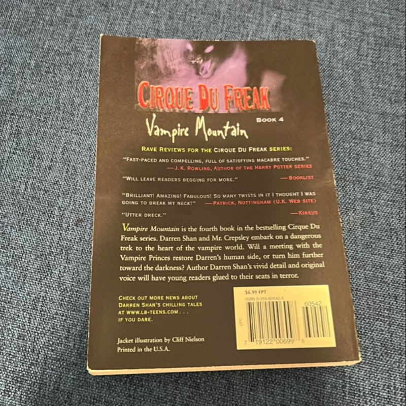 Cirque du Freak: Vampire Mountain