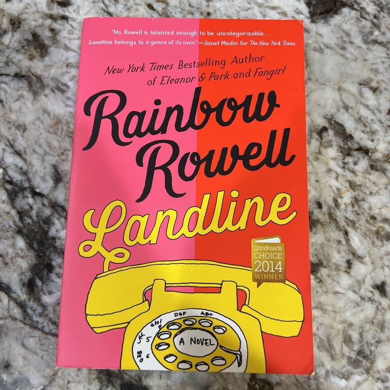 Landline by Rainbow Rowell, Hardcover