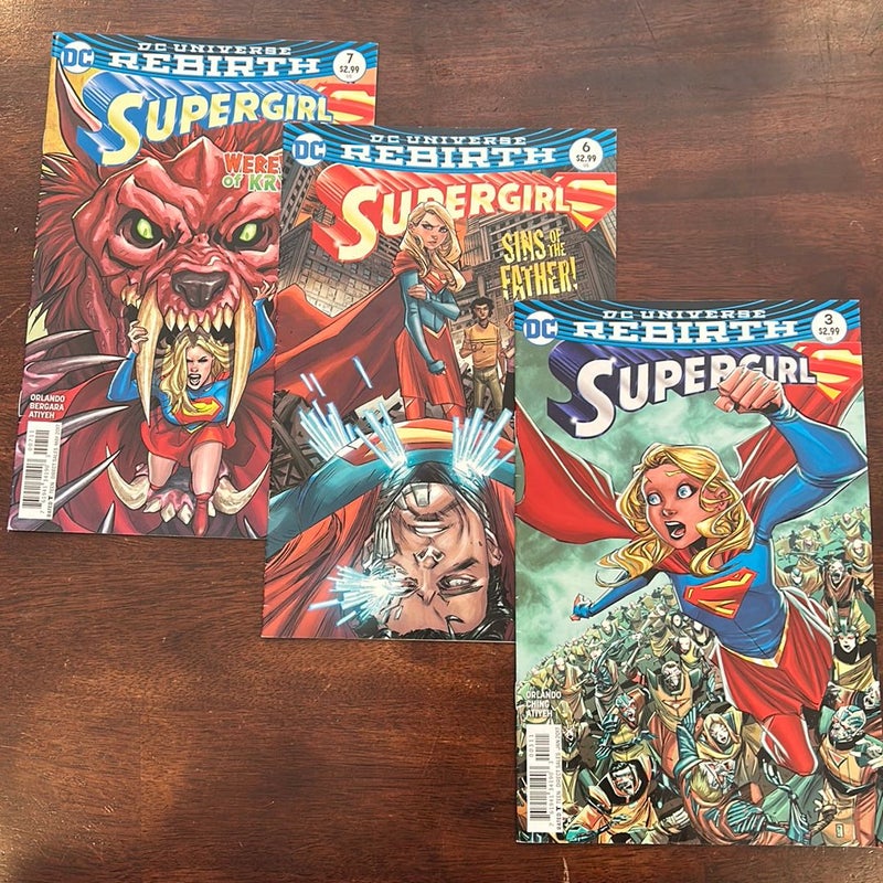 Supergirl #3 & #6-17 (2016 Series)