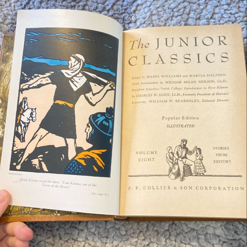 The junior classics: stories from history