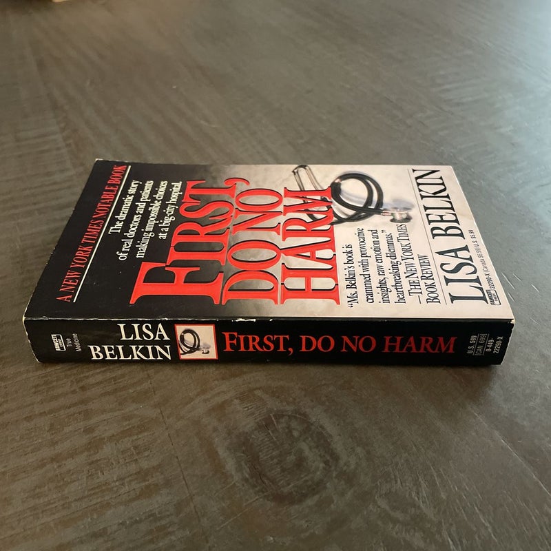 First, Do No Harm