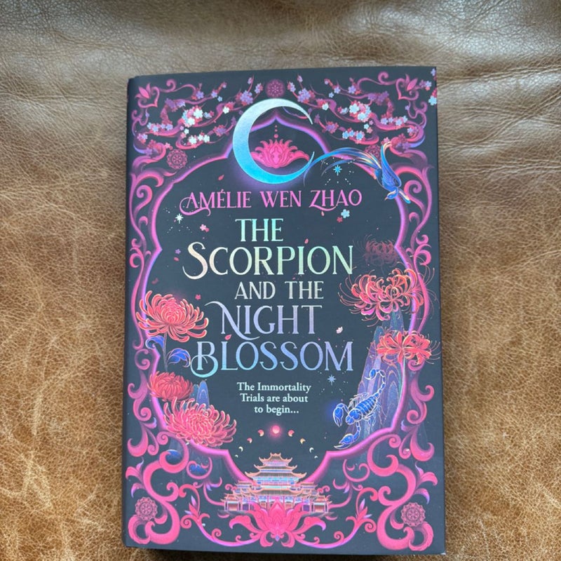 Fairyloot Exclusive Edition The Scorpion And The Night Blossom Amelie Wen Zhao