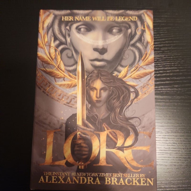 Lore by Alexandra Bracken (handsigned)