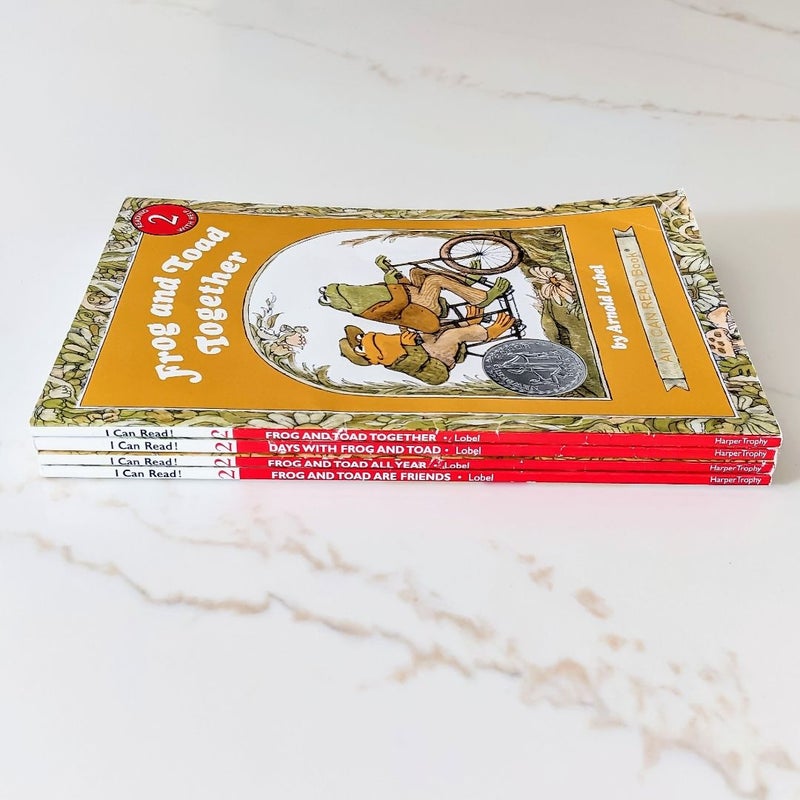 Frog and Toad Bundle of 4 Books