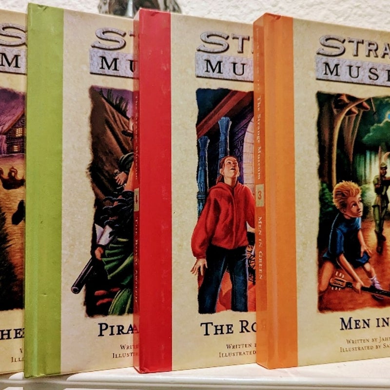 Strange Museum Book Series Hooked on Phonics Master Reader (4 book hardcover set)