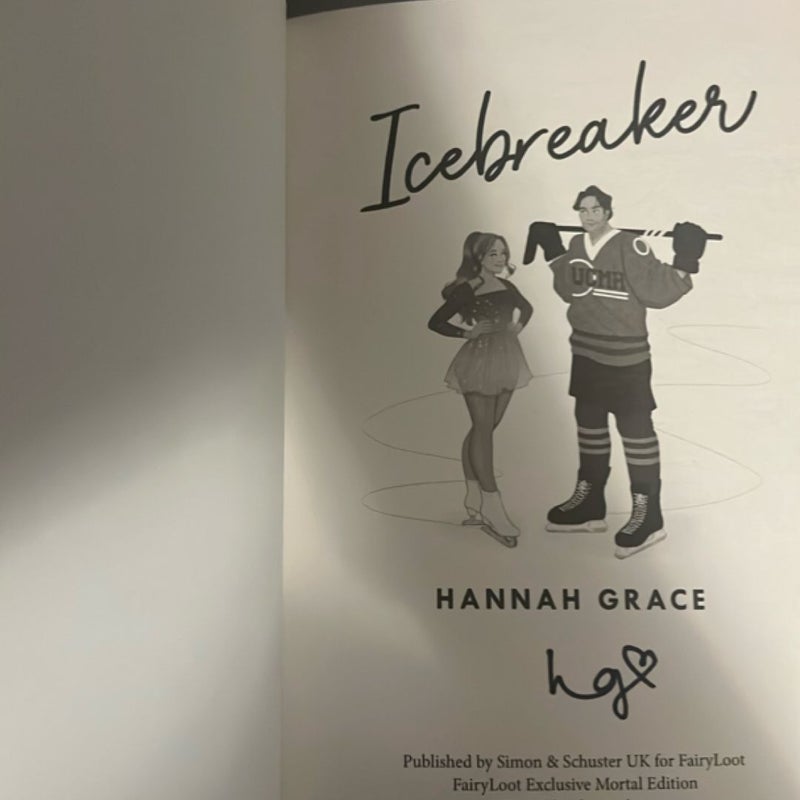 Ice Breaker and Wildfire SIGNED Fairyloot Edition