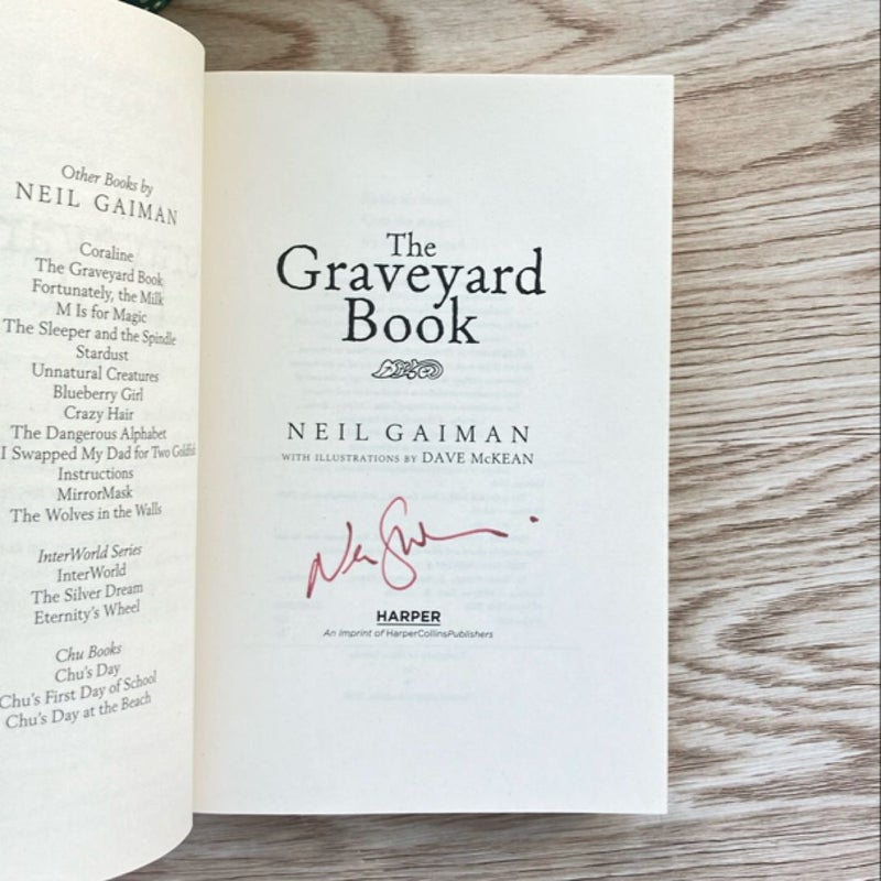 The Graveyard Book - Signed