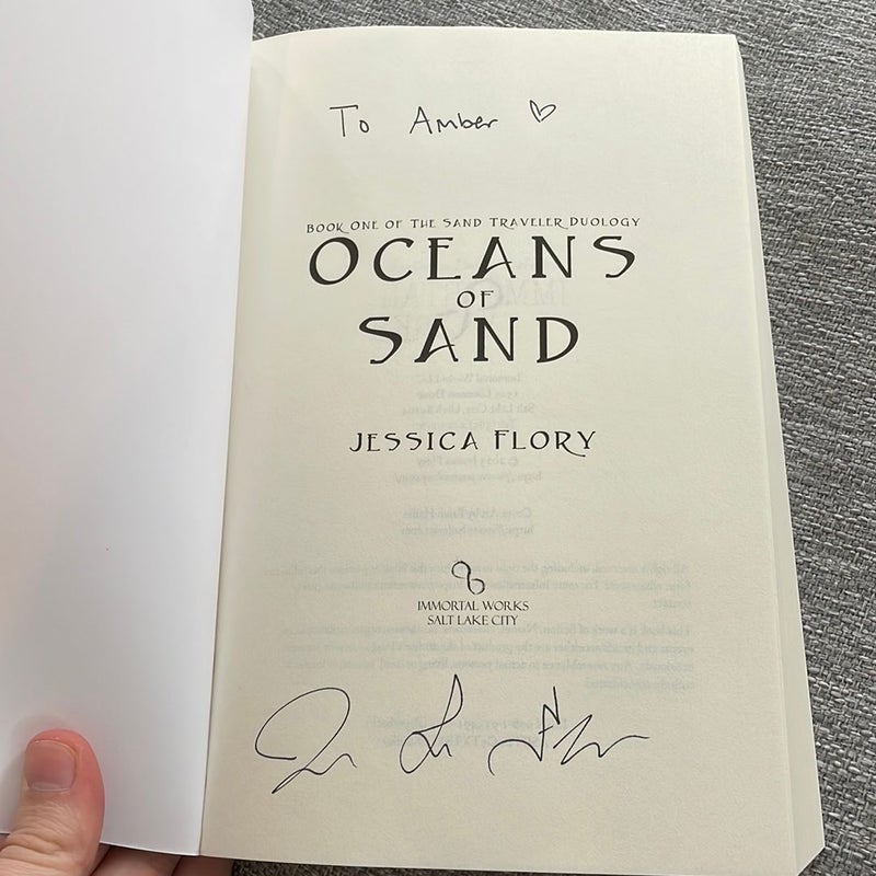 Oceans of Sand - SIGNED 