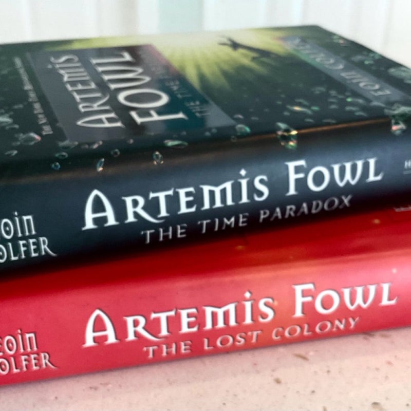 Artemis Fowl Books Two HD DJ First Editions
