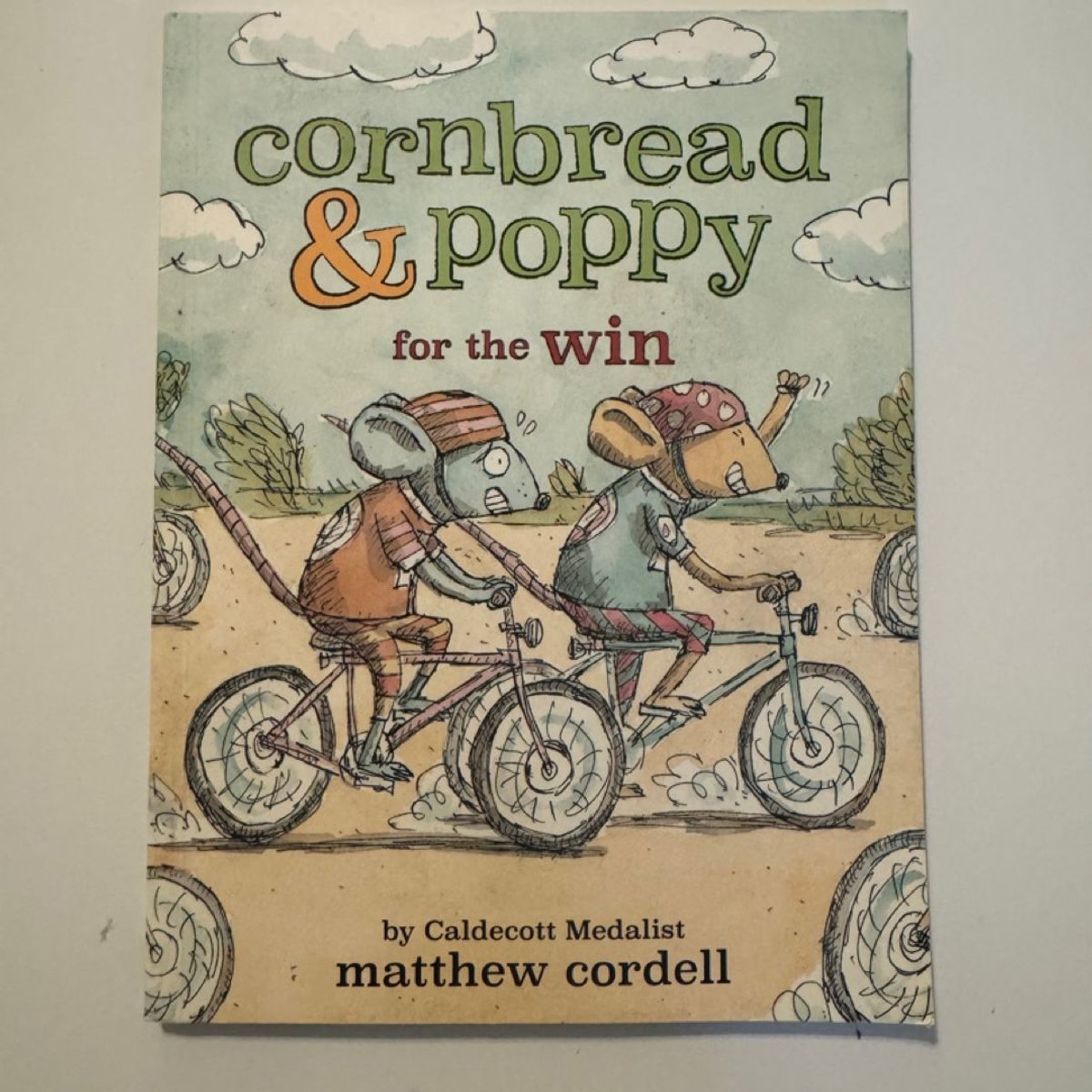 Cornbread and Poppy for the Win by Matthew Cordell