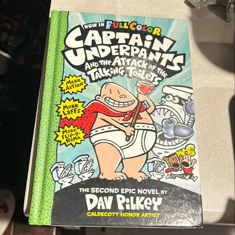 Captain Underpants and the Attack of the Talking Toilets