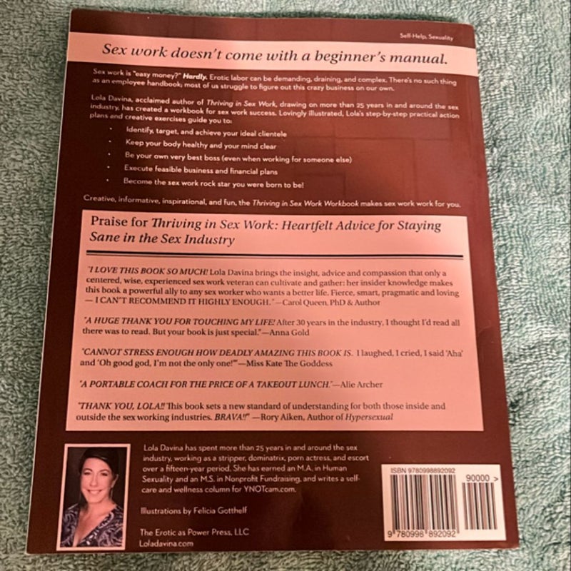 Thriving in Sex Work Workbook