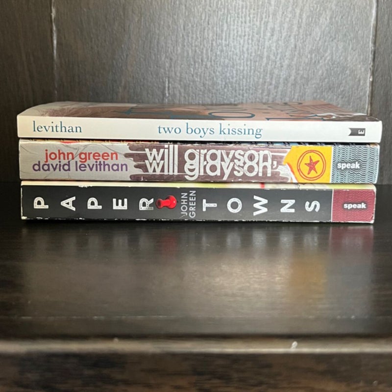 3 John Green/David Levithan Novels *Bundle* 