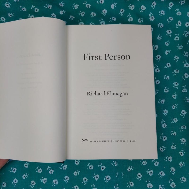 First Person (First Amer Ed.)