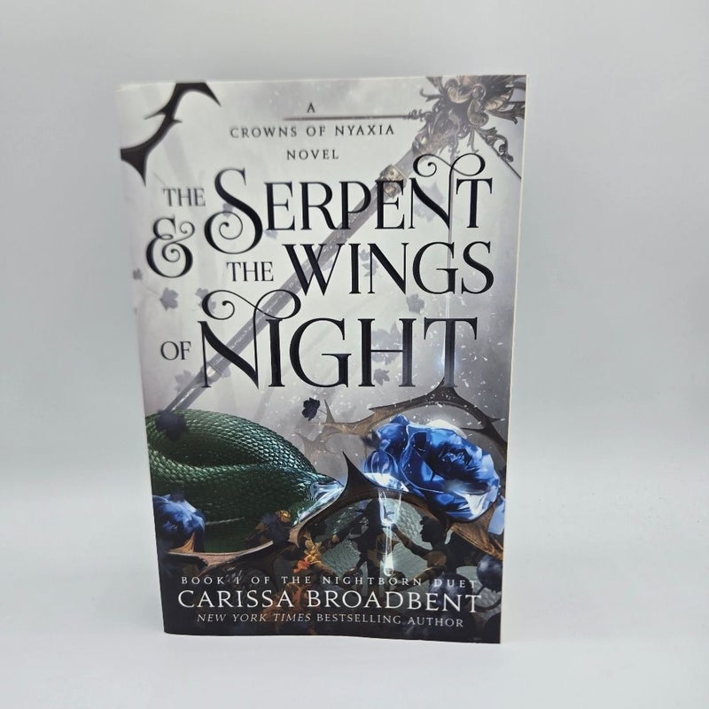 The Serpent & the Wings of Night by Carissa Broadbent  NEW and Never Read