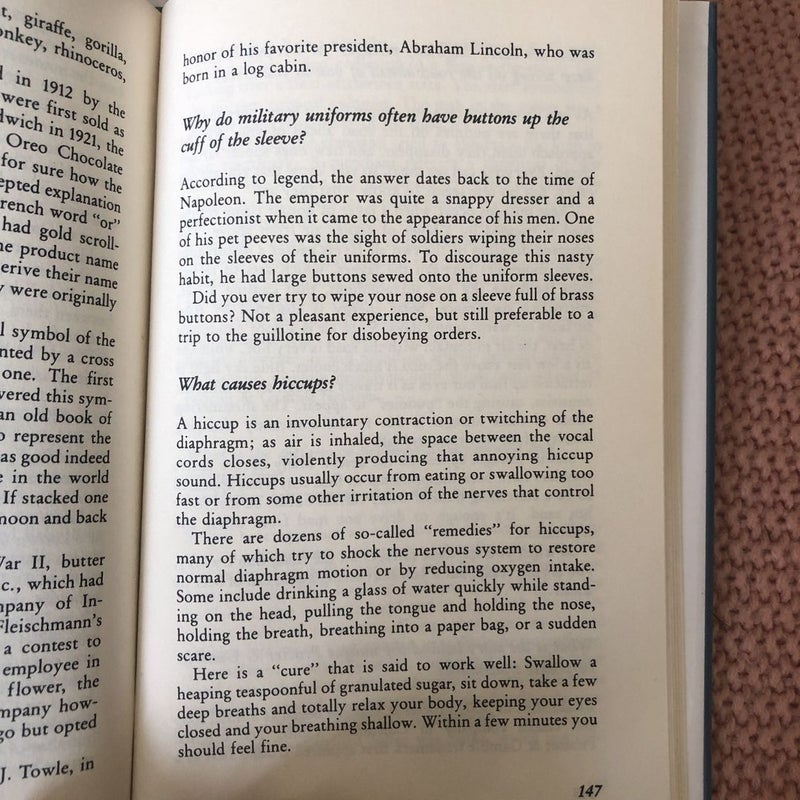 The Book of Totally Useless Information