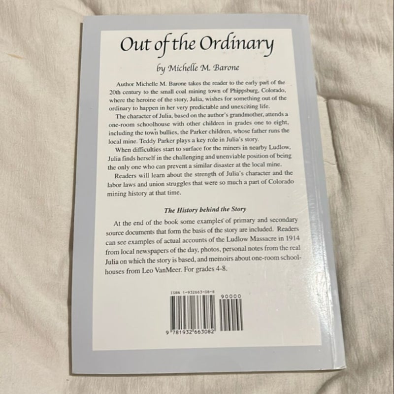 Out of the Ordinary *Signed*