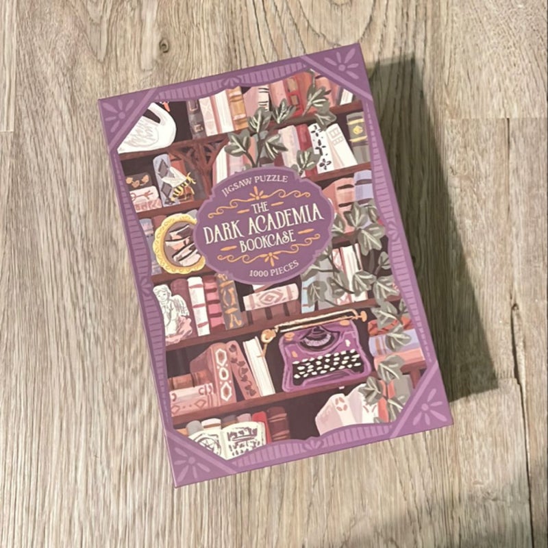 The Dark Academia Bookcase Puzzle