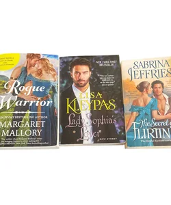 Lot of 3 historical romance novels