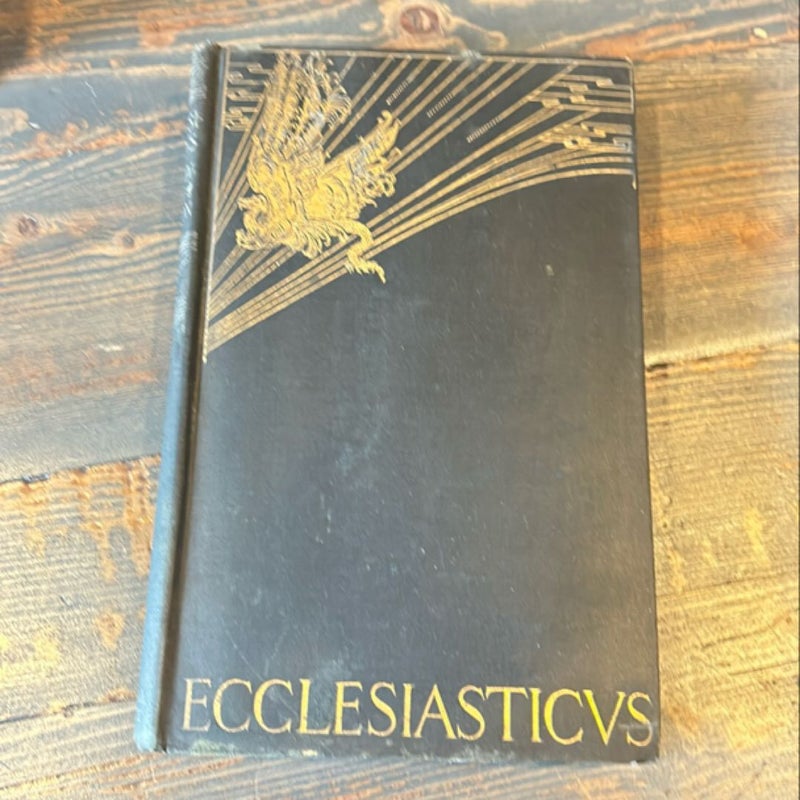 Ecclesiasticus