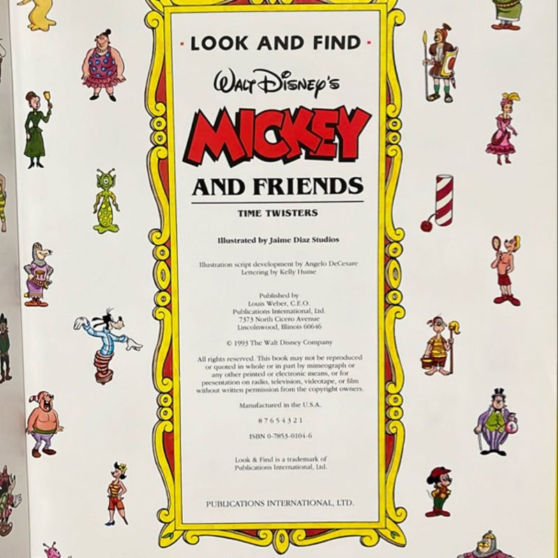 Walt Disney’s Mickey and Friends Look and Find