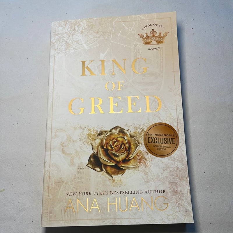 King of Greed (Kings of Sin, 3) - Barnes and noble edition by Ana Huang,  Paperback