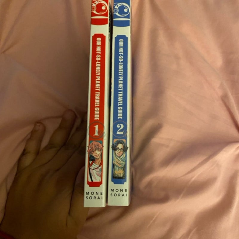 Our Not-So-Lonely Planet Travel Guide manga volumes 1-2