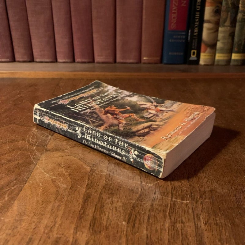 DragonLance: Land of the Minotaurs, Lost Histories 4, First Edition First Printing