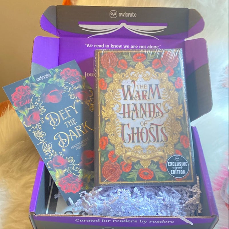 The Warm Hands of Ghosts OwlCrate Edition Signed