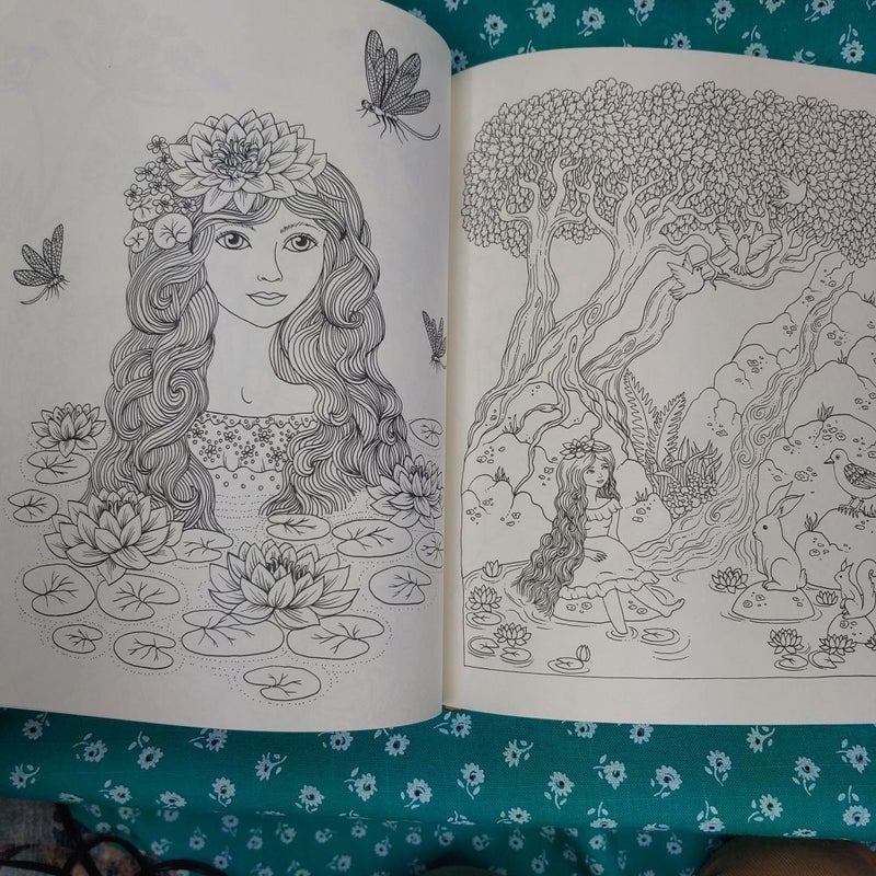 Flora Coloring Book