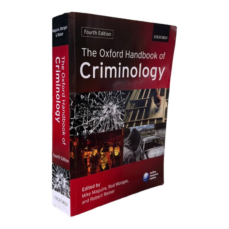 The Oxford Handbook of Criminology
