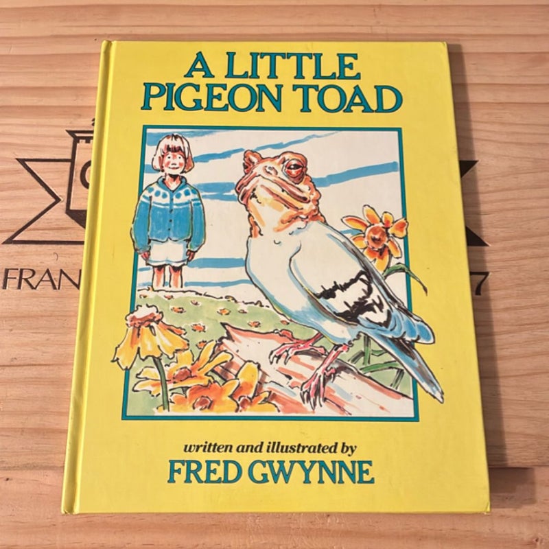 A Little Pigeon Toad