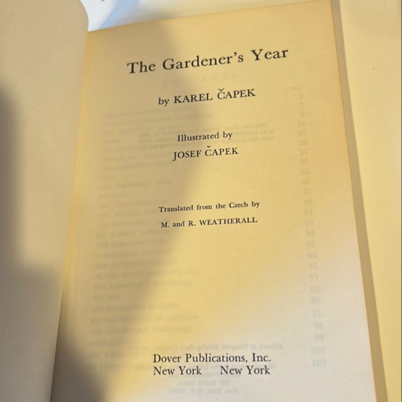 The Gardener’s Year 