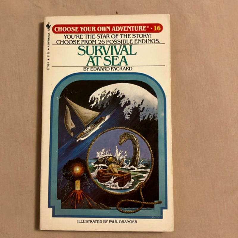Choose Your Own Adventure #16: Survival at Sea