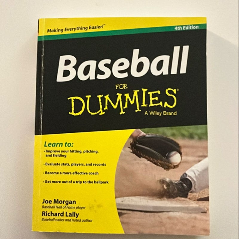 Baseball for Dummies