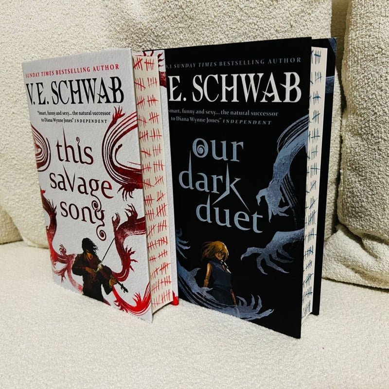 V. E. Schwab Our Dark Duet This Savage Song Collectors Edition