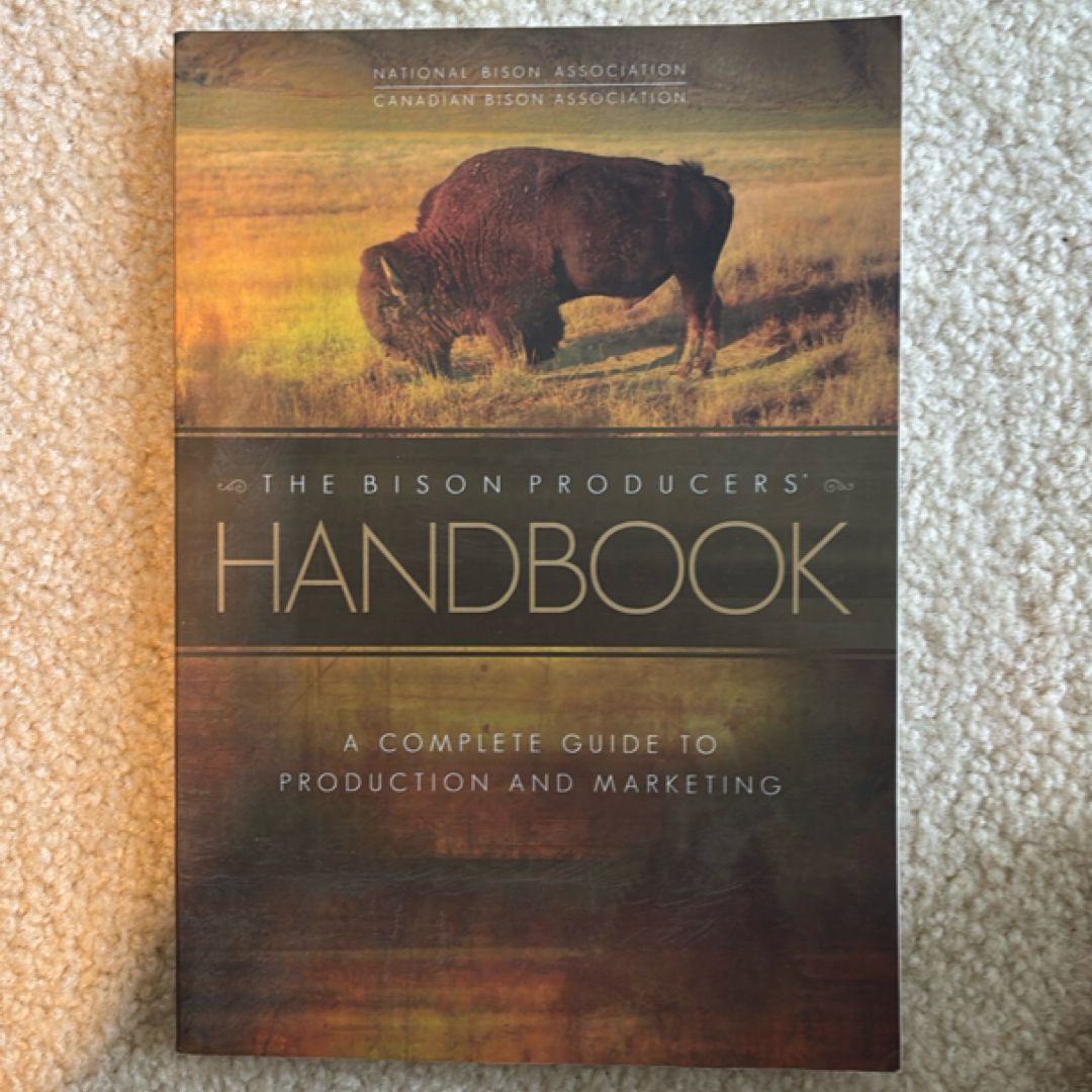 The Bison Producers' Handbook