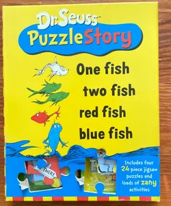 Dr.Seuss Puzzle Story One Fish Two fish 