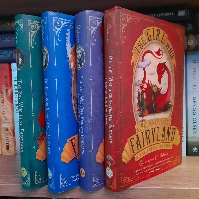 The Girl Who Circumnavigated Fairyland in a Ship of Her Own Making, Books 1 - 4