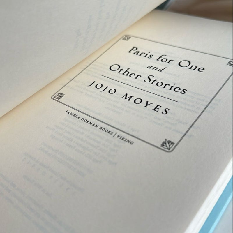 Paris for One and Other Stories