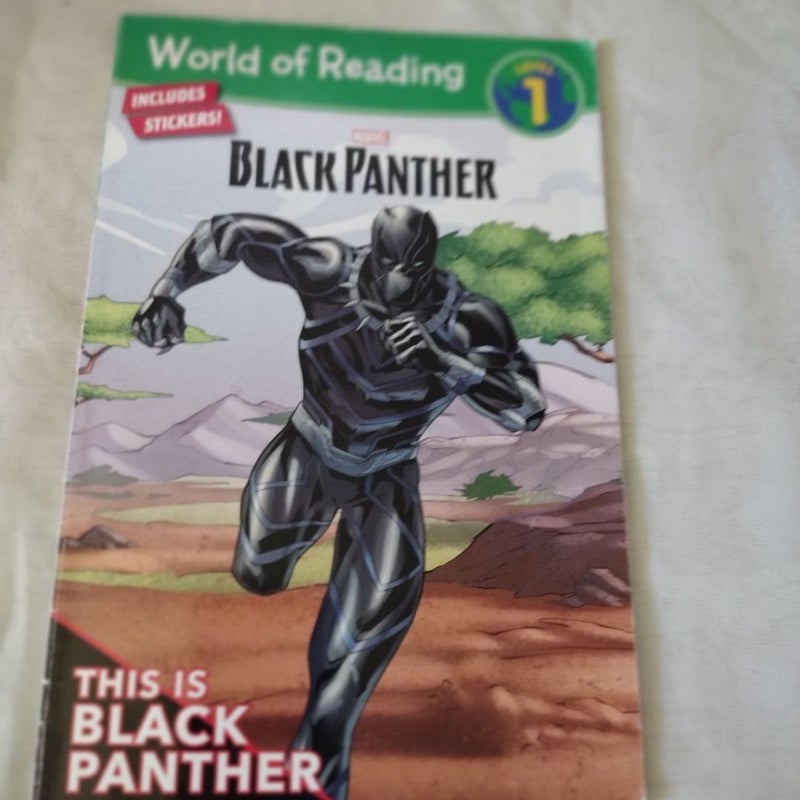 World of Reading: Black Panther:: This Is Black Panther-Level 1