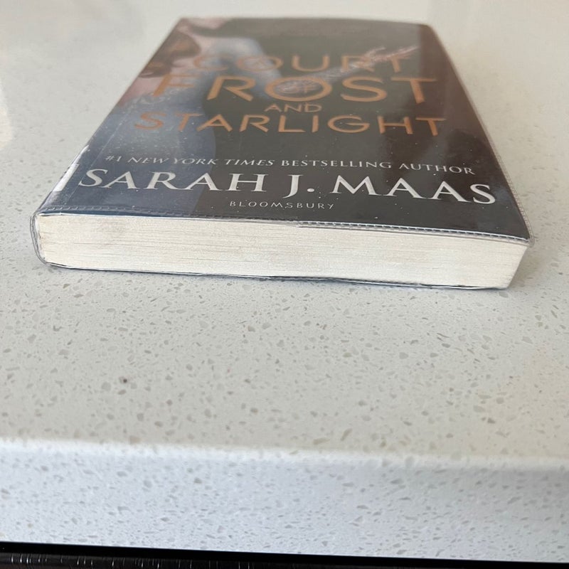 A Court of Frost and Starlight Paperback Sarah J. Maas - UK - 1/1 - Ex Library