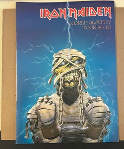 IRON MAIDEN- World Slavery Tour Program 1984-1985 Tour Book Powerslave