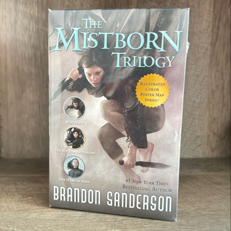 Mistborn Trilogy TPB Boxed Set (New In Shrinkwrap)