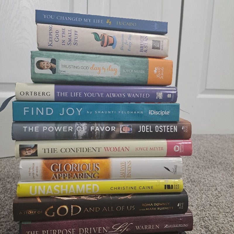 Lot of 10+1 Free Christian Books