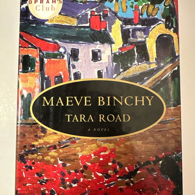 Oprah's Book Club Edition Tara Road by Maeve Binchy ‘99 HC Very good Pre-owned