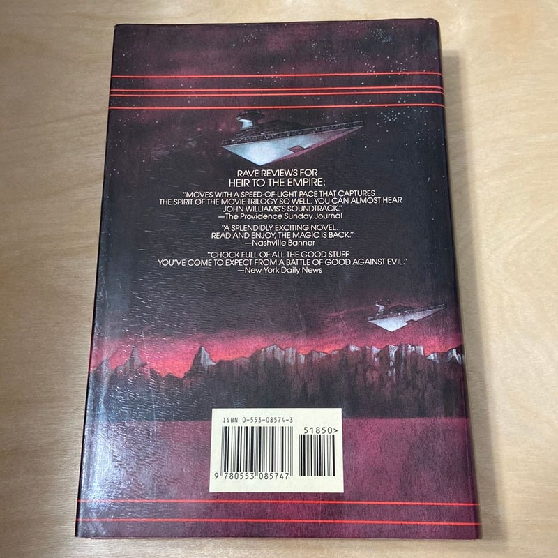 Star Wars Dark Force Rising (First Edition First Printing-The Thrawn Trilogy)